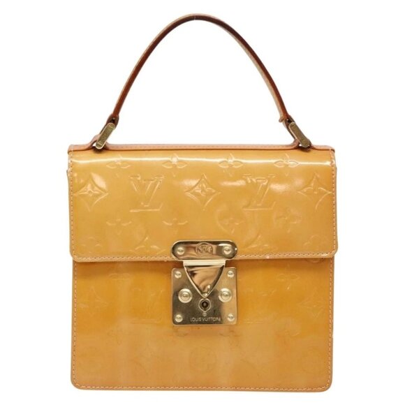 LOUIS VUITTON Vernis Spring Street Hand Bag Marshmallow Pink - Picture 2 of 16